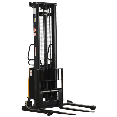 Gerbeur pour chariot &eacute;l&eacute;vateur, Fonctionnement &eacute;lectrique, Capacit&eacute; 2000 lb, Lev&eacute;e max 150" Action Paper