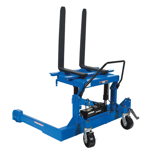 Straddled Ergonomic Tilter, 90° Tilt, 4000 lbs. Capacity, 72-13/16" L x 57-1/4" W x 29-1/4" H Action Paper