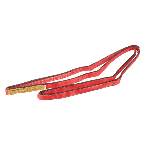 Polyester Sling, Double Ply, Endless, Type 5, 3'' W x 10' L, 17600 lbs. Vertical Cap. Action Paper