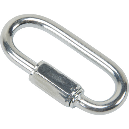 Zinc Plated Quick Link, 660 lbs (0.33 tons), 3/16" Action Paper