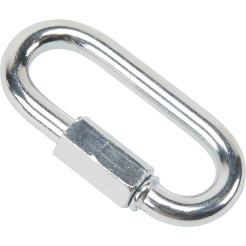Zinc Plated Quick Link, 2140 lbs (1.07 tons), 3/8" Action Paper