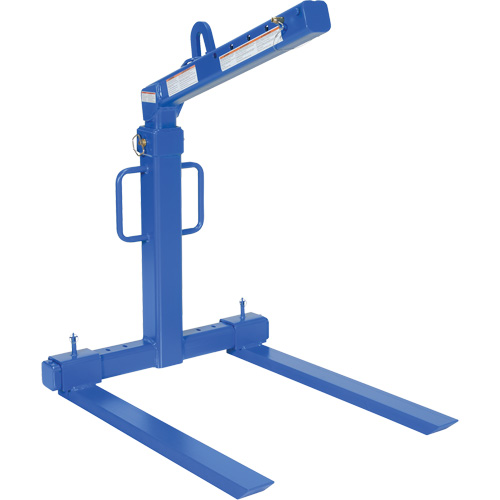 Overhead Load Lifter, 43-1/8" L, 4000 lbs. (2 tons) Capacity Action Paper