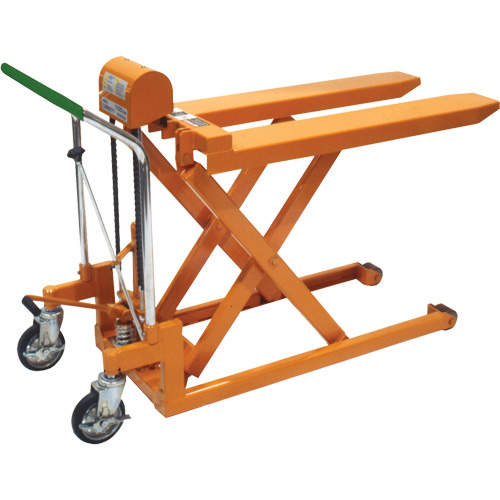 Table &eacute;l&eacute;vatrice &agrave; ciseaux et fourches Dandy Lift, 37,1" lo x 19,7" la, Acier, Capacit&eacute; 1100 lb Action Paper