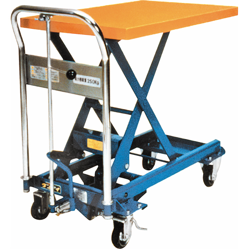 Dandy Lift Scissor Lift Table, 31-1/2" L x 19-7/10" W, Steel, 550 lbs. Capacity Action Paper