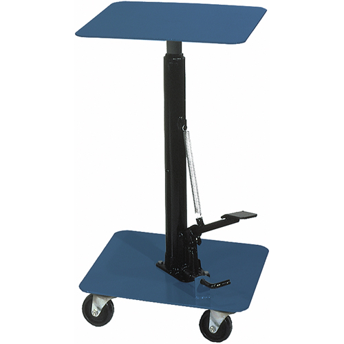 Hydraulic Work Table, 16" L x 16" W, Steel, 200 lbs. Capacity Action Paper