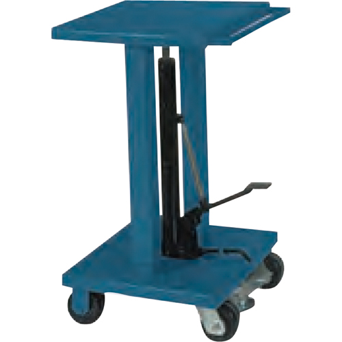 Hydraulic Work Table, 18" L x 18" W, Steel, 500 lbs. Capacity Action Paper