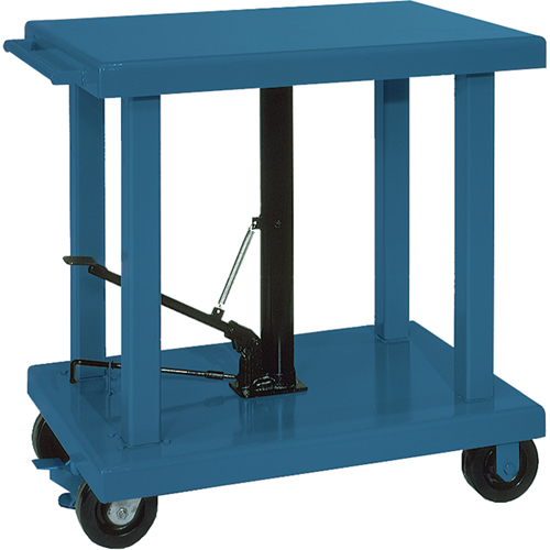 Hydraulic Work Table, 48" L x 32" W, Steel, 4000 lbs. Capacity Action Paper