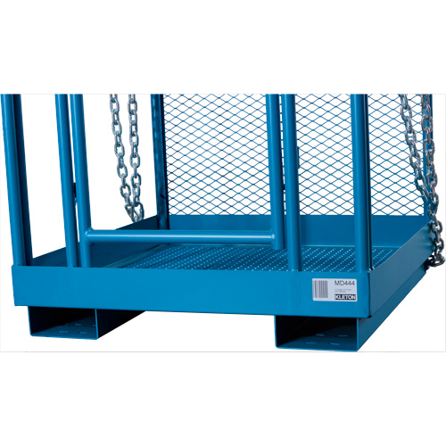 High Work Maintenance Platform, 48" W x 48" D x 72" H, 1000 lbs. Capacity, Steel Action Paper