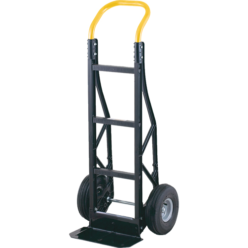 Lite Hand Truck, Continuous Handle, Nylon, 48" Height, 500 lbs. Capacity Action Paper