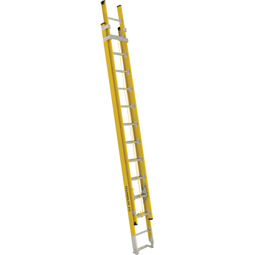 Industrial Heavy-Duty Extension Ladders (6200 Series), 375 lbs. Cap., 21' H, Grade 1AA Action Paper