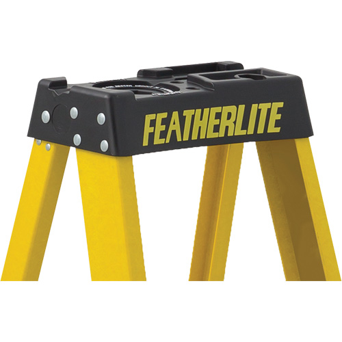 Industrial Heavy-Duty Stepladders (6900 Series), 4', Fibreglass, 300 lbs. Capacity, Type 1A Action Paper