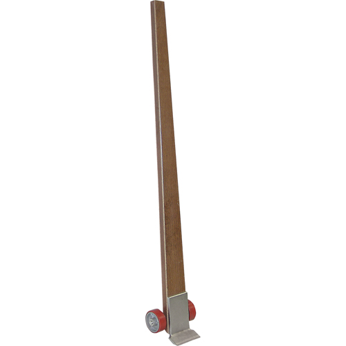 Pry Dollies, Wood Handle, 72" L Handle, 4250 lbs. Capacity Action Paper