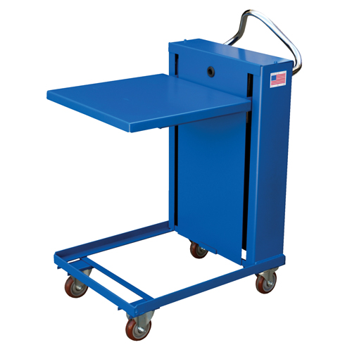 Self Elevating Tables, 20" L x 20" W, Steel, 230 lbs. Capacity Action Paper