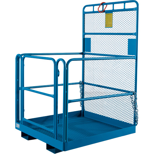High Work Maintenance Platform, 48" W x 48" D x 72" H, 1000 lbs. Capacity, Steel Action Paper