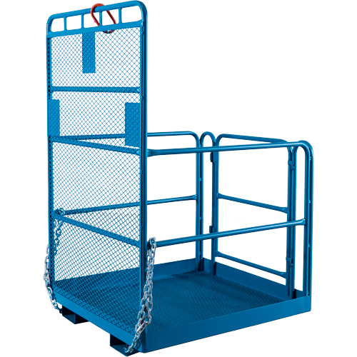 High Work Maintenance Platform, 48" W x 48" D x 72" H, 1000 lbs. Capacity, Steel Action Paper