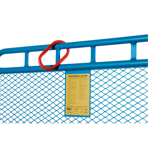 High Work Maintenance Platform, 48" W x 48" D x 72" H, 1000 lbs. Capacity, Steel Action Paper