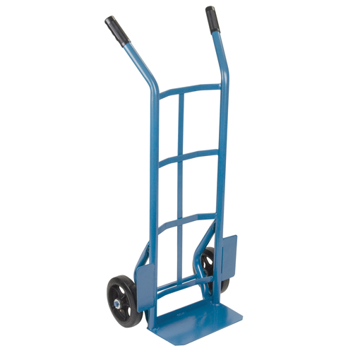 Heavy-Duty Hand Truck, Dual Handle, Steel, 46" Height, 1000 lbs. Capacity Action Paper