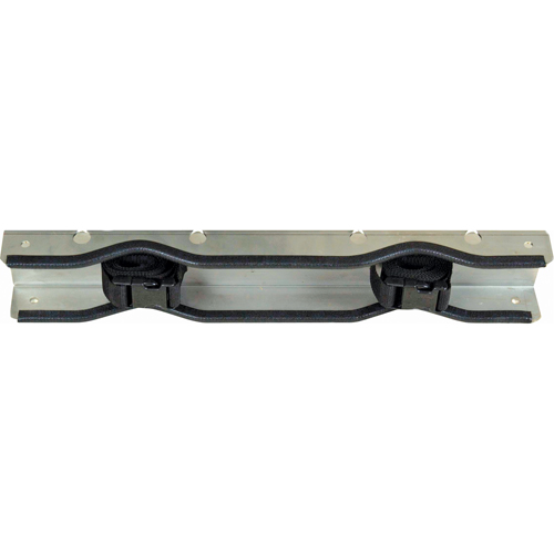 Support mural en acier inoxydable pour deux bouteilles Action Paper