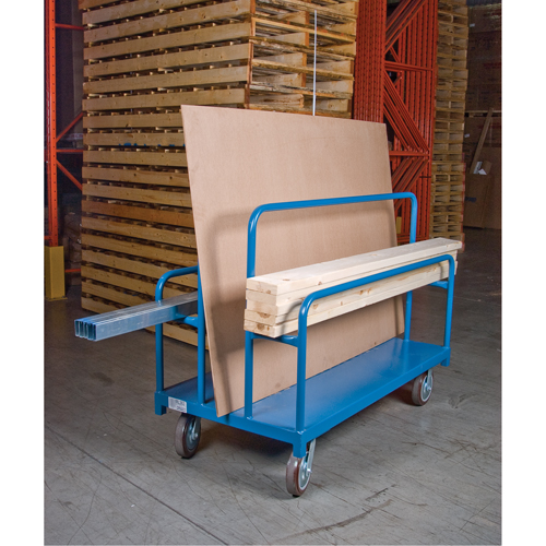 Chariots porte-panneaux robuste, 48" x 30" x 45", Capacit&eacute; 2000 lb Action Paper