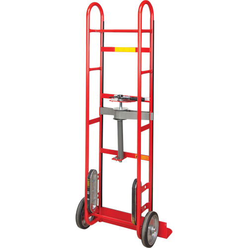 Diable de calibre industriel pour &eacute;lectrom&eacute;nagers, Acier, Capacit&eacute; 550 lb, 24" la x 59" h Action Paper