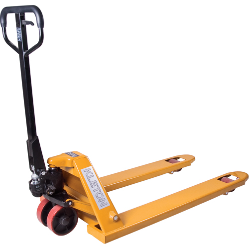 Manual Pallet Truck, Steel, 48" L x 27" W, 5500 lbs. Capacity Action Paper