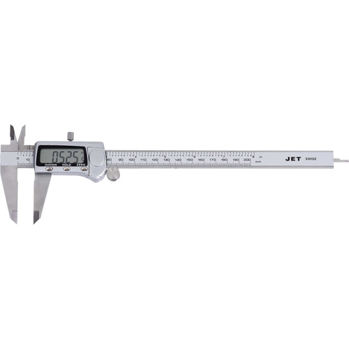 JEDC-8 Digital Caliper, 0" - 8" (0 mm - 200 mm) Range Action Paper