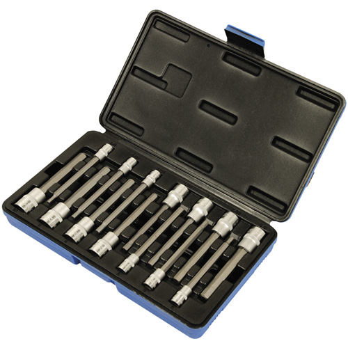 SAE/Metric Socket Set, Hex, 1/4"/3/8" Drive, 14 Pcs Action Paper