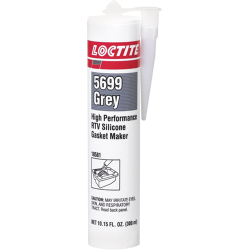 5699 High Performance RTV Silicone Gasket Maker, Cartridge, Grey Action Paper