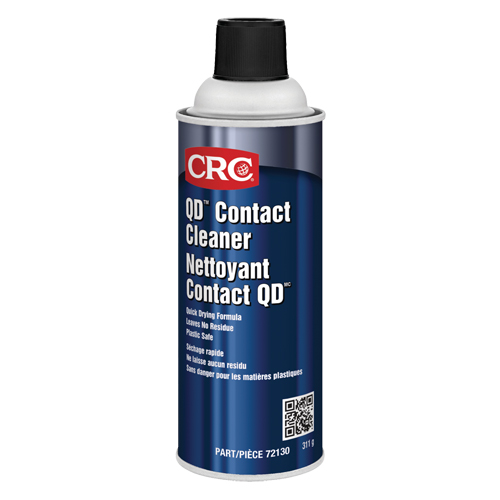 QD Contact Cleaners, Aerosol Can Action Paper