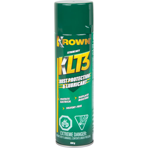 KL-73 Corrosion Inhibitor and Lubricant, Aerosol Can Action Paper