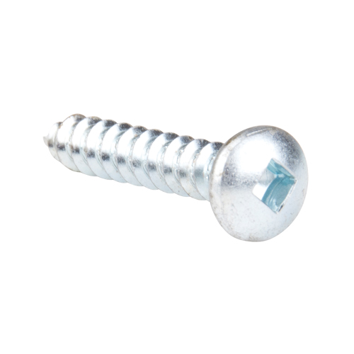 Tapping Screw Pan Head, #12 x 1-1/4" L, Zinc Plated Action Paper