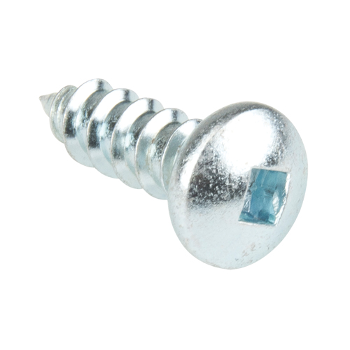 Tapping Screw Pan Head, #14 x 3/4" L, Zinc Plated Action Paper