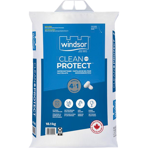 System Saver&reg; II Water Softener Salt Pellets, 40 lbs. (18.1 kg), Bag Action Paper