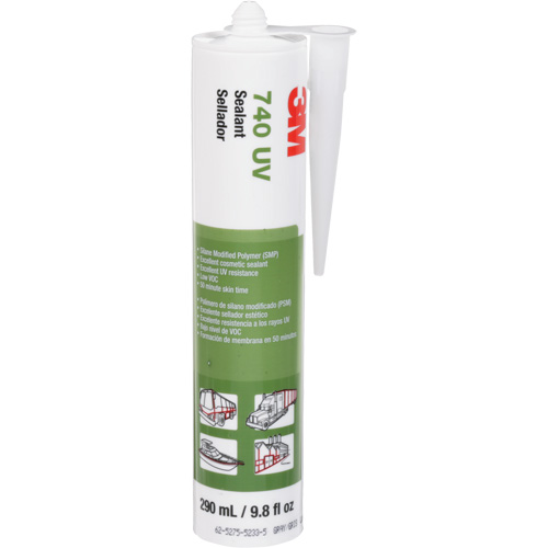 Adhesive Sealant 740 UV, 290 ml, Cartridge, Grey Action Paper
