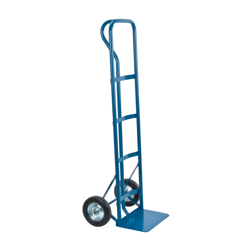 All-Welded Hand Truck, P-Handle Handle, Steel, 51" Height, 600 lbs. Capacity Action Paper