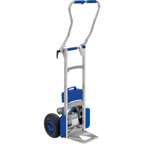 Liftkar&reg; Aluminum Stair Climbing Hand Trucks, Aluminum Frame, 18" W x 61" H, 375 lbs. Capacity Action Paper