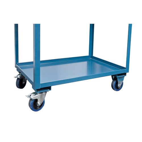 Mobile Service Cart, 2 Tiers, 24" W x 57" H x 40" D, 1200 lbs. Capacity Action Paper