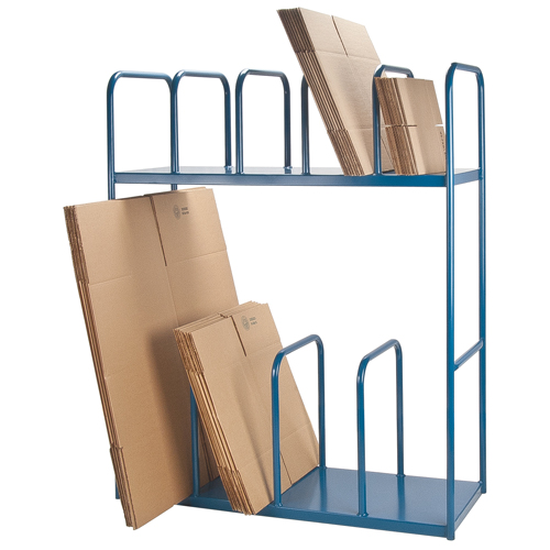 Double Tier Carton Rack Action Paper