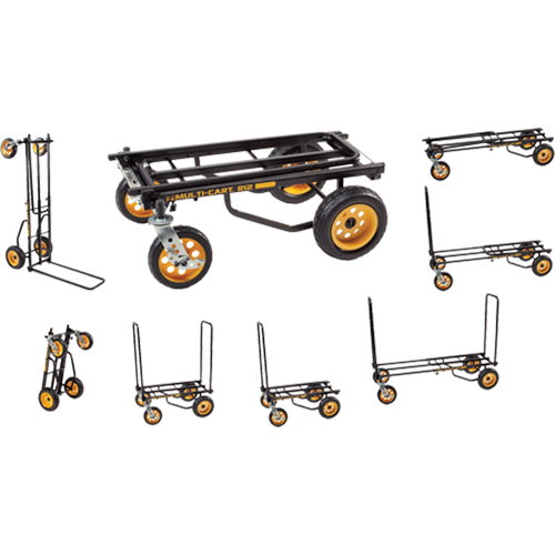 RockNRoller&reg; Multi-Cart&reg; 8-in-1 Equipment Transporter - All Terrain, Steel, 500 lbs. Capacity Action Paper