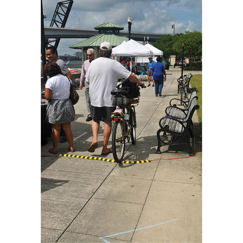 Ultra-Sidewinder&reg; Cable Protection System - Small, 39.5" x 3" x 0.75", 32000 lbs. (16 tons) Action Paper