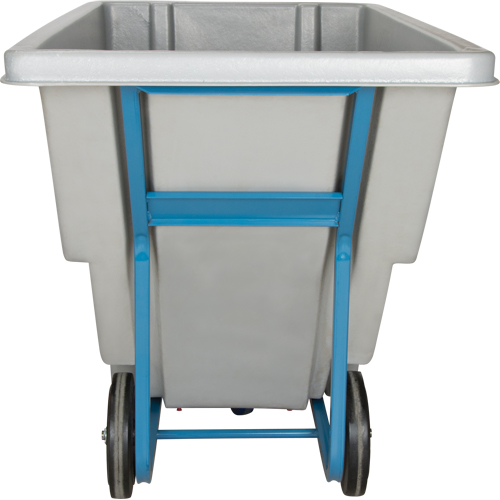 Tilt Truck, Polyethylene, 0.625 cu. yd., 850 lbs. Load Capacity Action Paper
