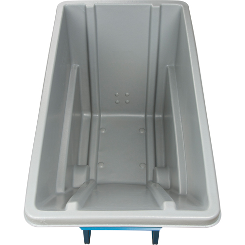 Tilt Truck, Polyethylene, 0.625 cu. yd., 850 lbs. Load Capacity Action Paper
