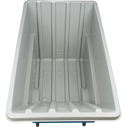 Tilt Truck, Polyethylene, 1.1 cu. yd., 1250 lbs. Load Capacity Action Paper