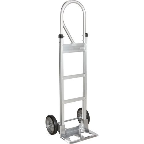 Knocked Down Hand Truck, P-Handle Handle, Aluminum, 52-1/8" Height, 500 lbs. Capacity Action Paper