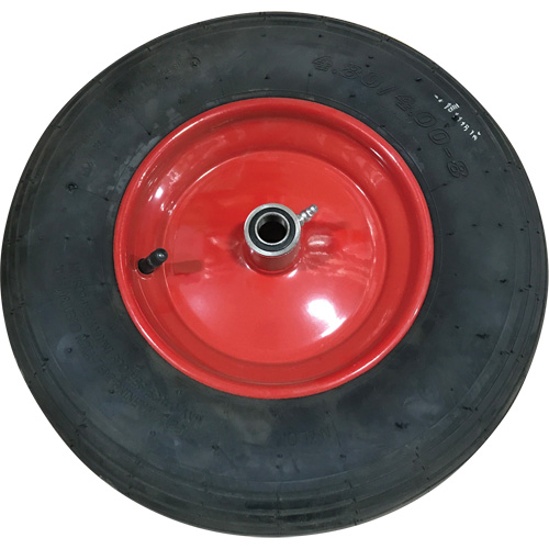 Pneumatic Wheel, 16" (406.4 mm), 575 lbs. (260 kg.) Capacity Action Paper