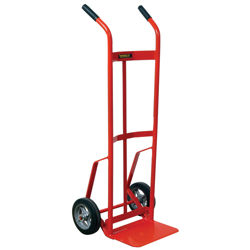 Hand Truck with Reinforced Noseplate - 136RN-HB, Dual Handle, Steel, 51" Height, 800 lbs. Capacity Action Paper