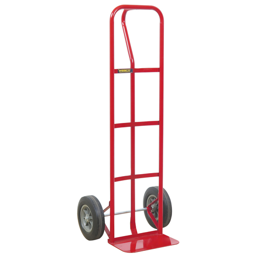SR Economy Hand Truck , P-Handle Handle, Steel, 51" Height, 500 lbs. Capacity Action Paper