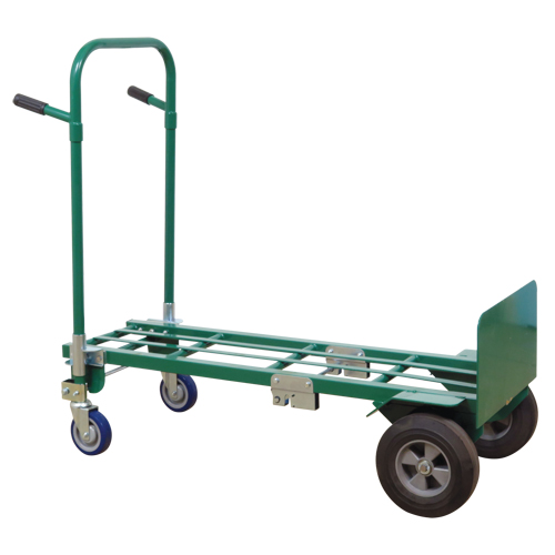 Greenline Economical Convertible Hand Truck - E-CON, Steel, 800 lbs. Capacity Action Paper