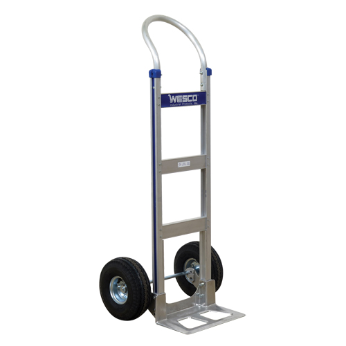 Cobra-Lite Hand Truck - 410-T14-P, Continuous Handle, Aluminum, 49" Height, 600 lbs. Capacity Action Paper