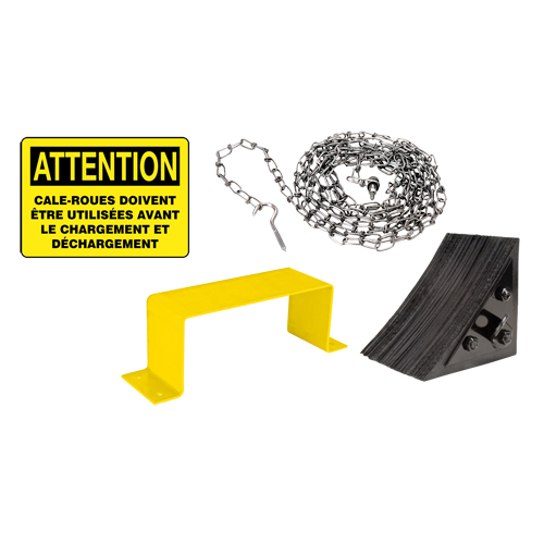 Wheel Chock Kit - French Action Paper